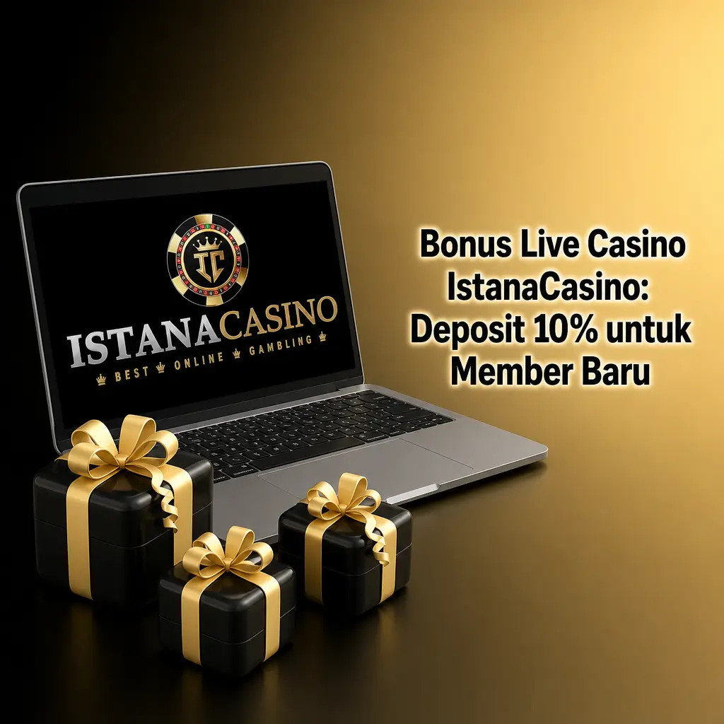 Bonus deposit live casino IstanaCasino untuk member baru