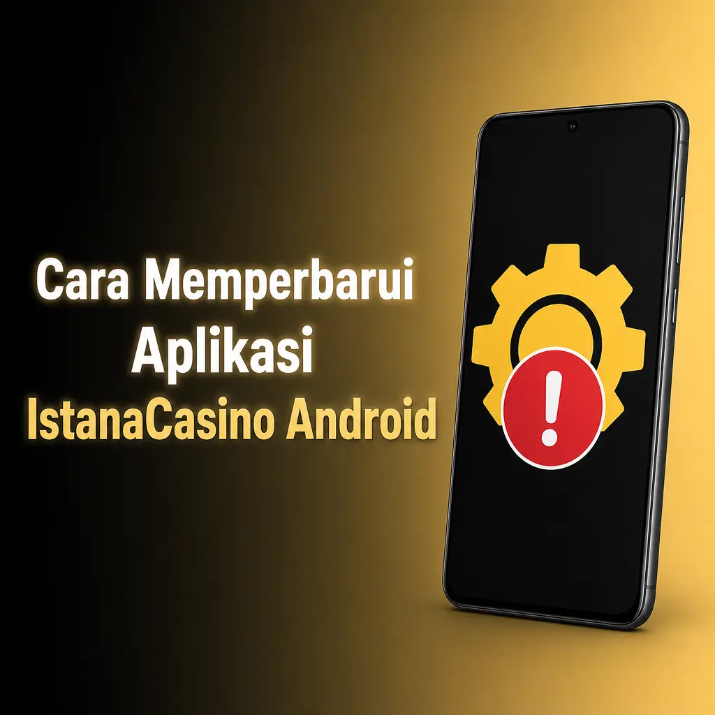 Memperbarui aplikasi IstanaCasino di Android