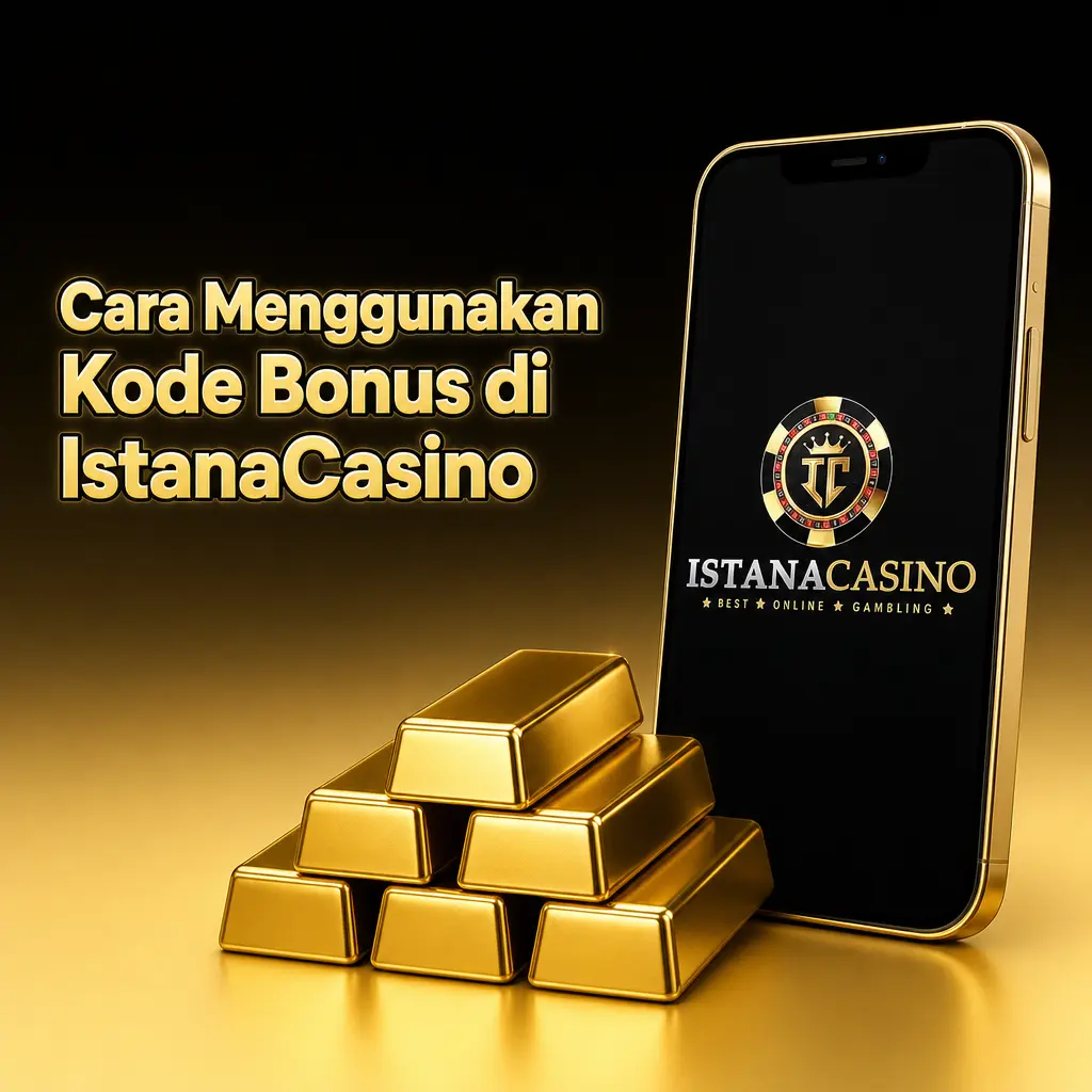 Langkah menggunakan kode bonus di IstanaCasino