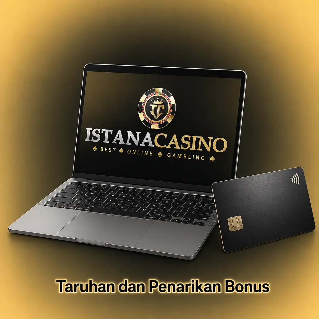 Ilustrasi taruhan dan penarikan bonus IstanaCasino