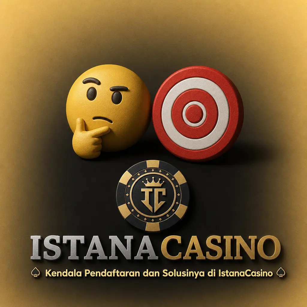 Ilustrasi kendala pendaftaran di IstanaCasino
