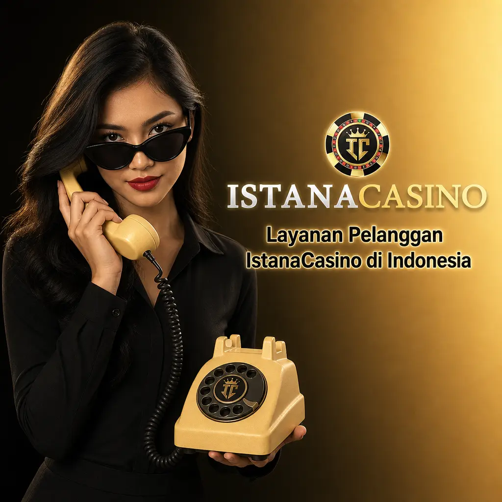Tim layanan pelanggan IstanaCasino siap membantu pemain