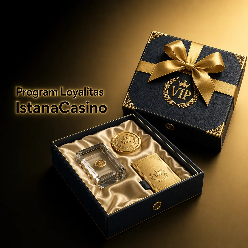 Ilustrasi tingkatan program loyalitas IstanaCasino