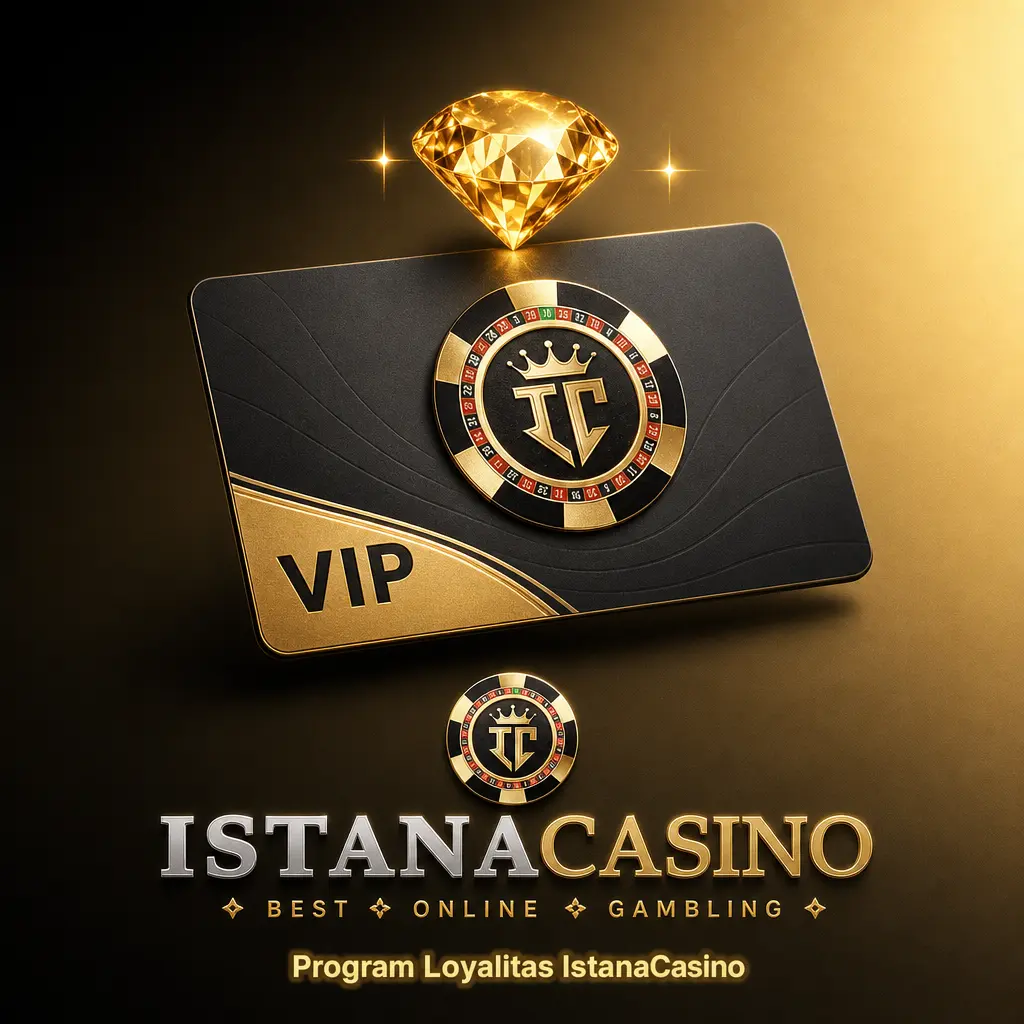 Ilustrasi level keanggotaan VIP IstanaCasino dari Bronze hingga Diamond