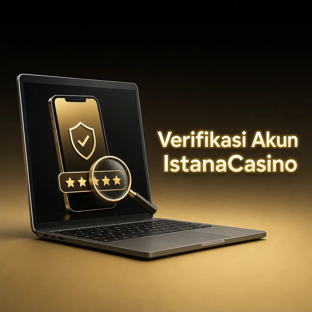 Proses verifikasi akun IstanaCasino